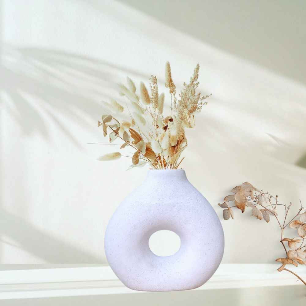 White Ceramic Vase
