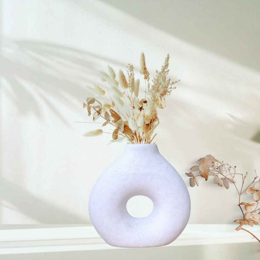 White Ceramic Vase